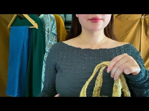 ASMR | soft-spoken stylist roleplay 🍂 autumn countryside ☕️ personal shopper