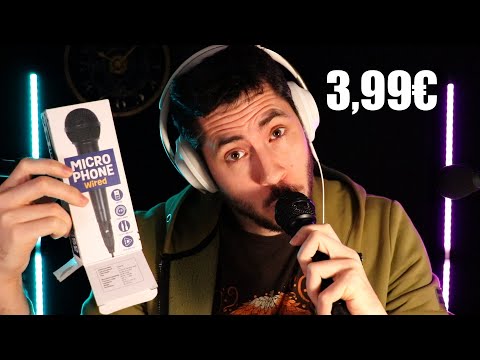 Faire un ASMR avec un Micro Action à 3,99€