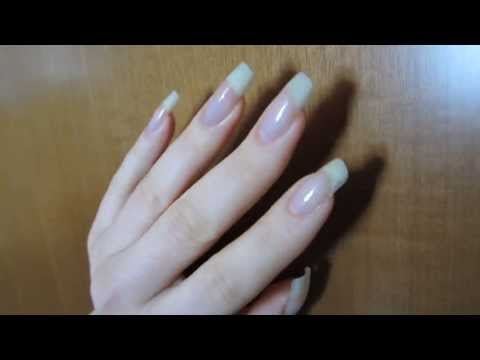 ASMR: tapping with natural nails