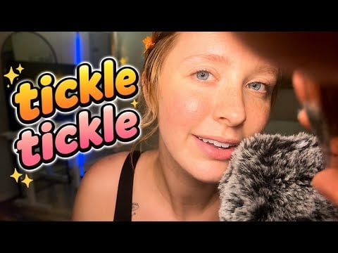 ASMR Tickle Torture w/ Tools 🪶