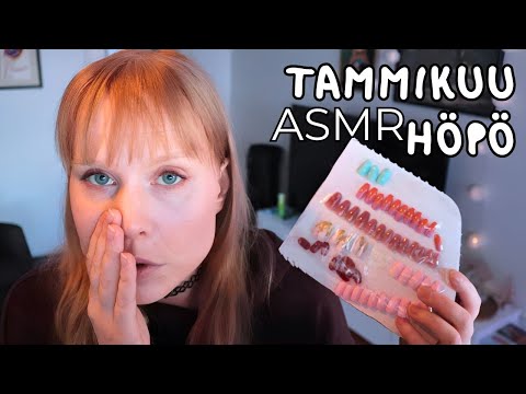 Mitä Oon Tehnyt Tammikuussa🌙❄️ASMR SUOMI
