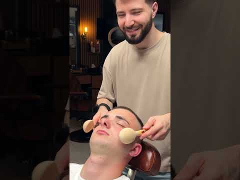 Full video on the channel 💈🎬 #asmr #barber #massage #relax #asmrforsleep