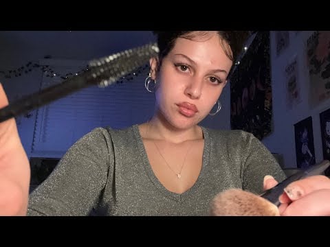 Roleplay ASMR | Rude Slavic lady does your cheap makeup! 💄