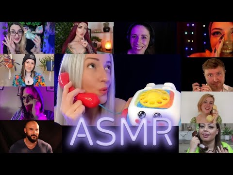 ASMR | Broken Telephone Collab 📞🤫 (✨ tingly whispers ✨)