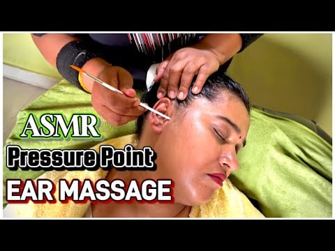 ASMR || Ear Massage & Cleansing || Reduce Insomnia || Stress & Pain Relief || TherapisT VANTI #asmr