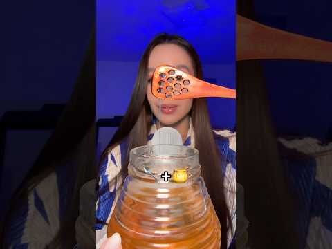 ASMR HONEY🍯😍 #relax #tingles #asmrtriggers #asmrvideo #mouthsounds #asmrmouthsounds #asmrcommunity