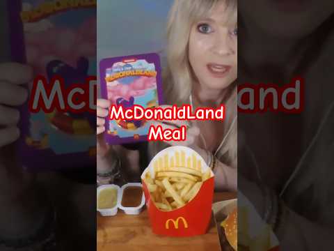 McDonaldLand Adult Happy Meal ASMR Full Video on My Channel #mcdonaldland #mukbang