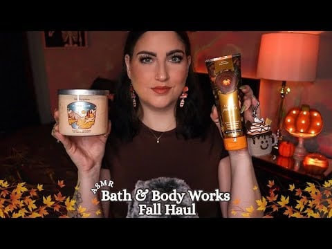 ASMR Fall Bath & Body Works Haul 🍂