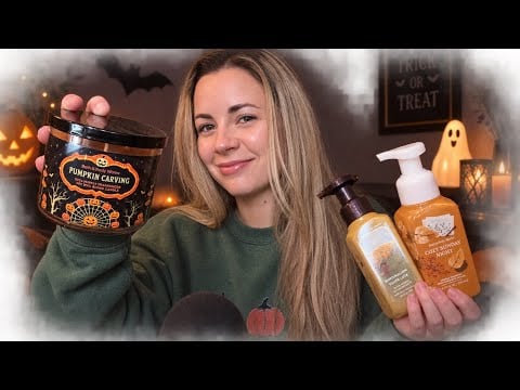 ASMR | Fall Bath & Body Works Collection 🎃🍂🏈