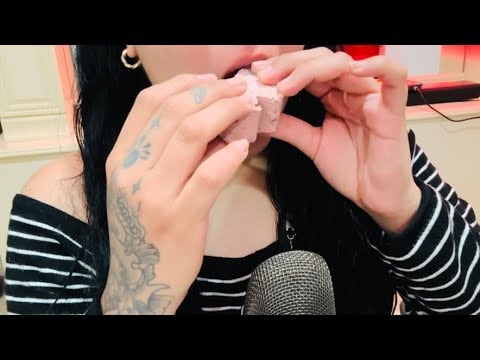 🤢😨ASMR MI PRIM3RA VEZ COMIENDO TIERRA Y BARRO 🤢😨 *T3RMINA MAL 🤢