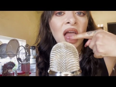 Taking the dirt off your face with spit painting