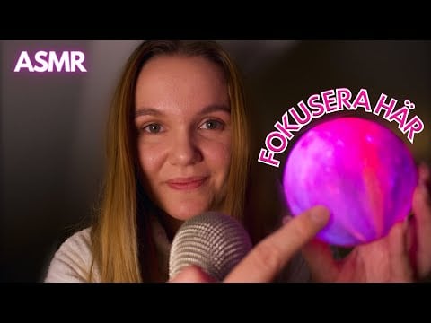 ASMR FÖLJ MINA INSTRUKTIONER TILLS DU SOMNAR💁🏼‍♀️ (Follow my instructions)