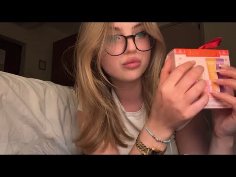 lo-fi asmr с Рима, быстро и хаотично, для сдвг, распаковка с Sephora 🎀//make up,taping,adhd  