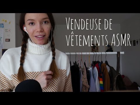 ASMR | Roleplay: vendeuse de vêtements