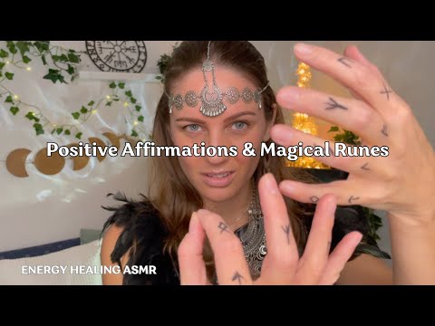 Positive Affirmations and Powerful Runes for Spiritual Energy Healing ASMR