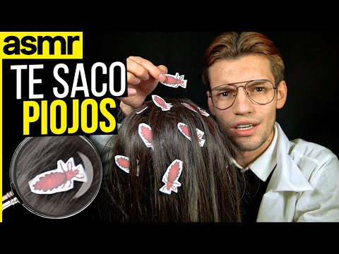 asmr roleplay para dormir te saco los piojos - asmr español relajante