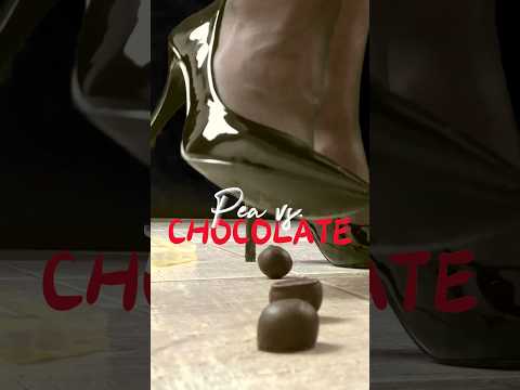 Cat Pumps vs. Chocolate! High Heels Crushing Food! Oddly Satisfying! ASMR