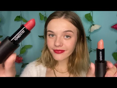 Testing ASMR Lipsticks ft. ASMRtistry 💄