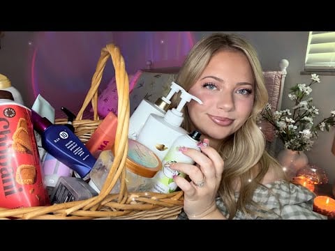 ASMR HUGE Empties Haul🧴✨ Tapping, Scratching & Product Sounds