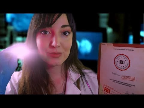 ASMR Studying You-Leonard Betts🔎 (X-Files Monster) Sci-Fi Medical Exam Roleplay