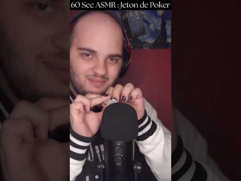 60 sec ASMR : Le Jeton de Poker  #asmr #asmrfr