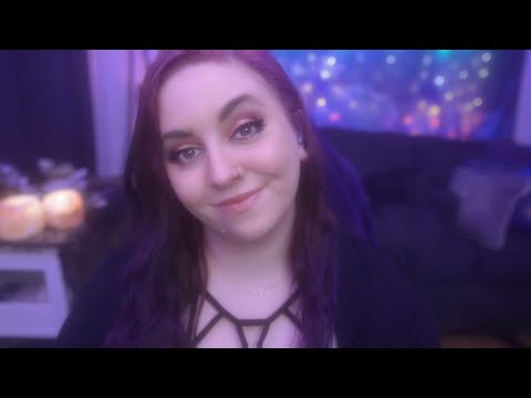 🕊️ ASMR | soft spoken rainy night chill & chat w/me 🌧🌙