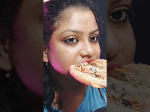 ASMR Pizza Eating 😋 #asmrshraboni #asmr #shorts