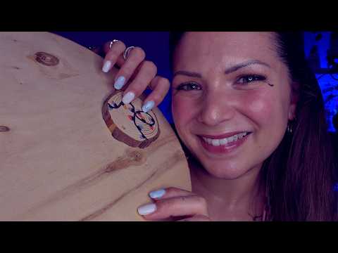 ASMR wenn deine Augen zu müde sind um weiter zu scrollen - Holz Trigger