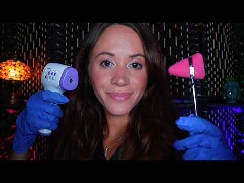 ASMR / Relaxing Doctor Checkup (medical roleplay)