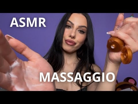 ASMR - Massaggio alle Spalle, Braccia e Mani Realistico con Crema