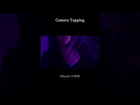 Camera Tapping ASMR #tingles #asmrlive #visualtingle #mouthwhisper #relax