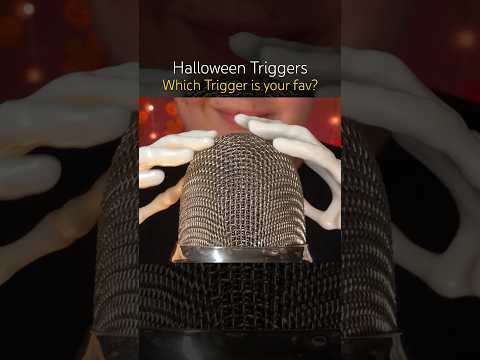 Halloween Triggers 🎃 #asmr