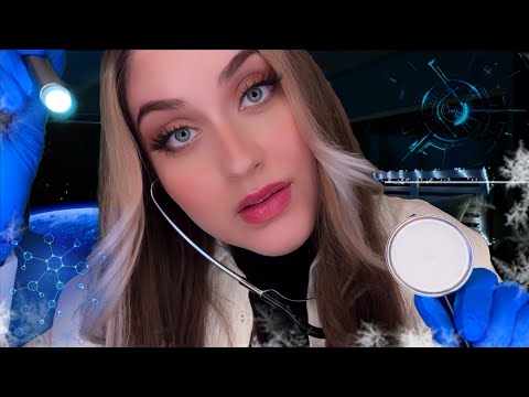 ASMR deutsch Cranial Nerve Exam Sci Fi Doctor Roleplay 👾 SPACE Doctor Fixing You| Medical Exam Arzt