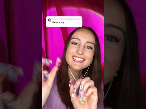 asmr for everyone named giana! 💖 #asmr #personalattention #asmrpersonalattention