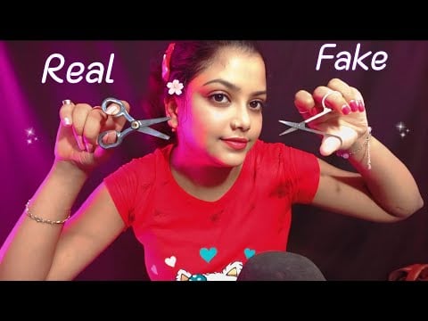 ASMR | Real Or Fake Trigger Tapping | 😱✨