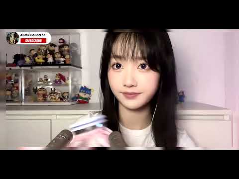 ASMR🎧｜Hello everyone, long time no see! Some mouth sounds，Item trigger sound.