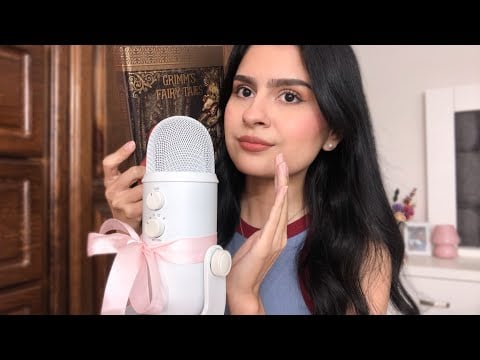 asmr leyendo en inglés cerca del micro ᶻ 𝗓 𐰁 ⋆˚࿔ (100% susurros) 