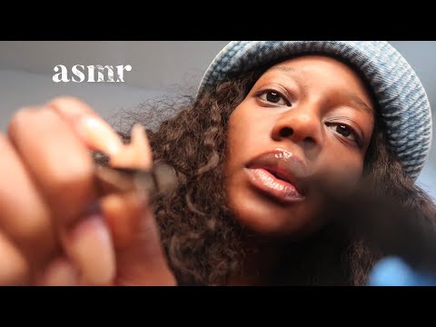 ASMR | PLUCKING & SNIPPING YOUR EYEBROWS