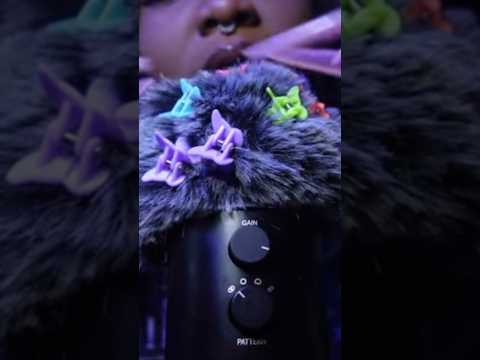 Asmr bug plucking! #notd #shorts #mouthsounds