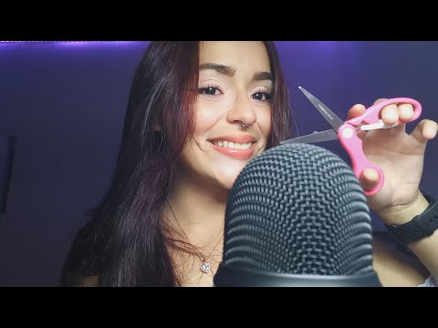 ASMR | Cinta en el micrófono❤️