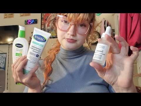 Simple ASMR Skincare and Personal Attention 