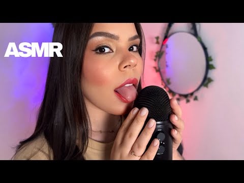 ASMR 4 HORAS SONS DE BOCA, Cliques de Língua, Estalos… (Durma A Noite Toda)