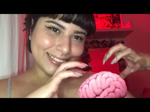 ASMR | Fazendo Cócegas no Seu CÉREBRO 🧠 até Você Dormir 😴