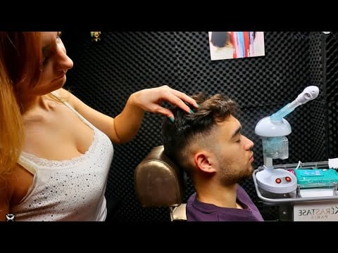 ASMR - Face care & Head massage - Miss Ece