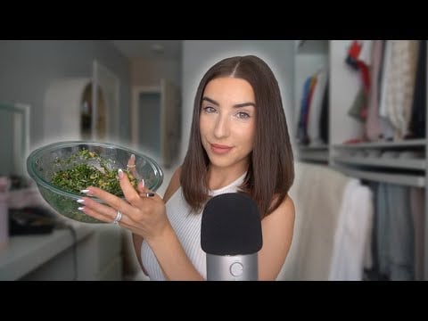 ASMR Kardashian Salad Mukbang