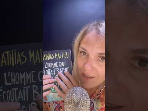 ASMR FR / Lecture chuchotée proche micro de Mathias Malzieu #asmrfr #shortsasmr #asmrshorts