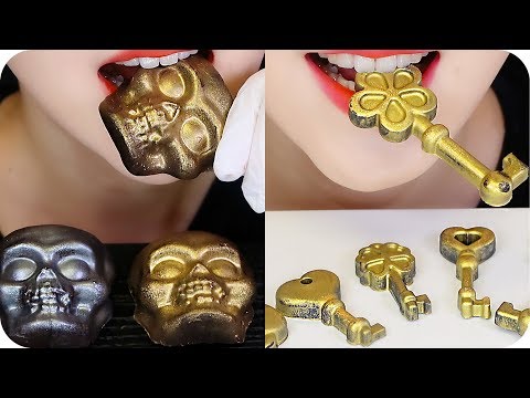 SATISFYING CHOCOLATE EATING SOUND ASMR COMPILATION #2 💗