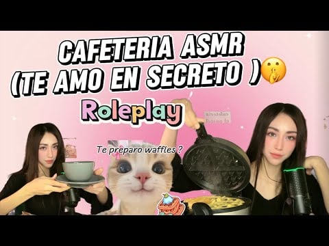 Chica de cafetería te ama en secreto ROLEPLAY-asmr me queme help😔