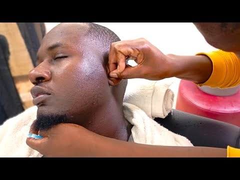 ASMR: The Most Satisfying Facial Massage, Ear Cleaning, and Blackhead Extraction.