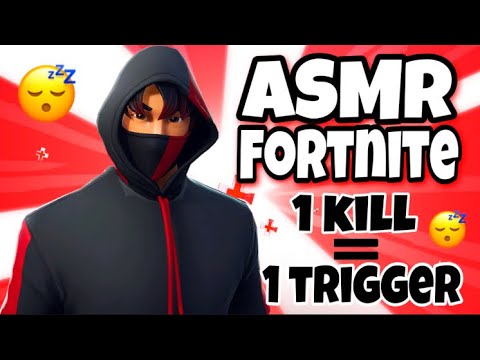 ASMR français sur Fortnite 1 kill = 1 triggers très relaxant 😴😴
